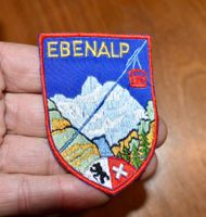 VINTAGE Badge EBENALP nos ST. GALLER STICKEREI abzeichen