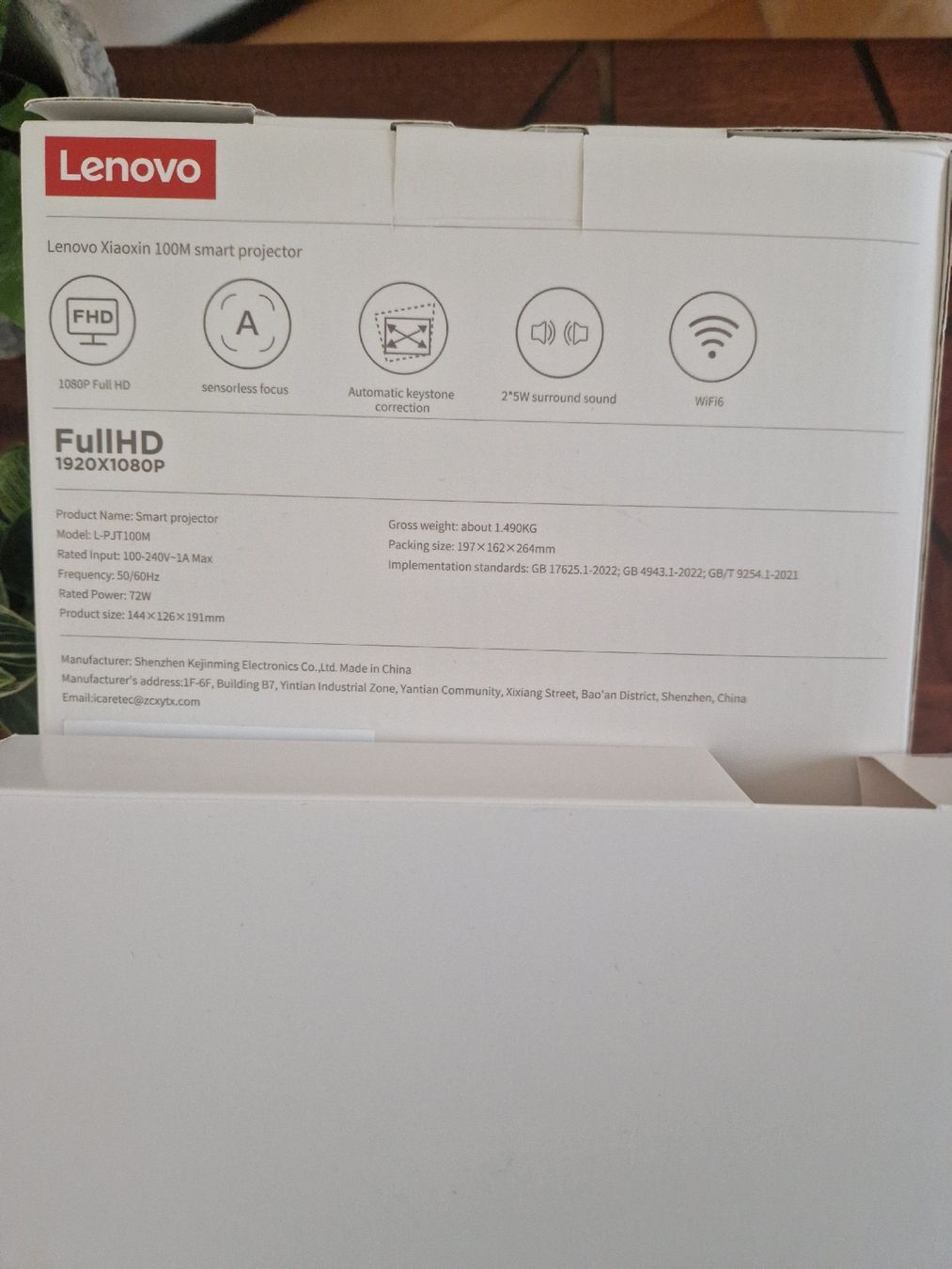 Proiettori: Lenovo Beamer – Nuovo e nell'imballaggio originale da Kriens venduto da wil_hp7j 1