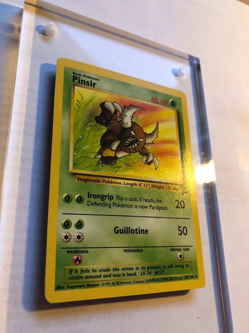Carte collezionabili: Pinsir (rare) base set2 - MINT - ab 1.- – Usato da Giubiasco venduto da dan_pr8b 1