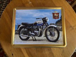 Blechdose "Classic Triumph Motocycle"  / wie neu