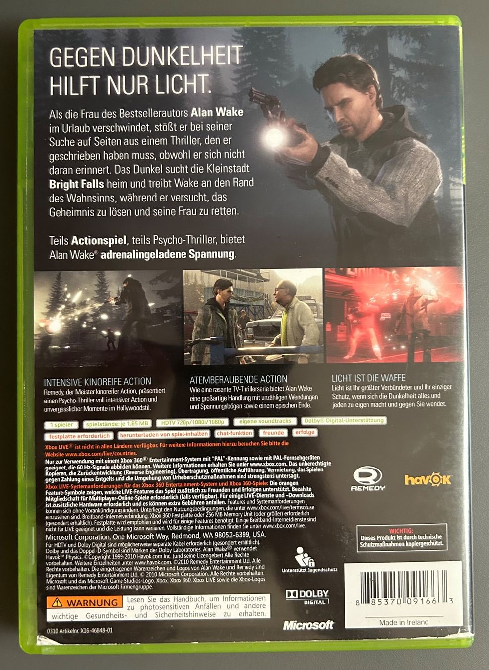 Giochi: Alan Wake - Xbox 360 – Usato da Obfelden venduto da jenxbp 1