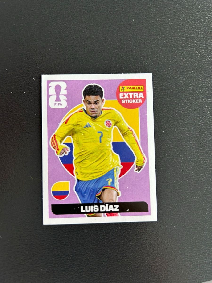 Panini Carte collezionabili: Panini WM 2026 Luiz Diaz Extra Sticker! REGULAR – Nuovo (secondo la descrizione) da Winkel venduto da lor_mg8x
