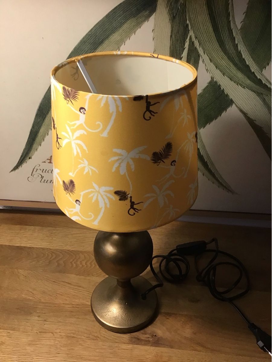 Paralumi: kleine Tischlampe mit Lampenschirm – Usato da Dübendorf venduto da sofasurfer01