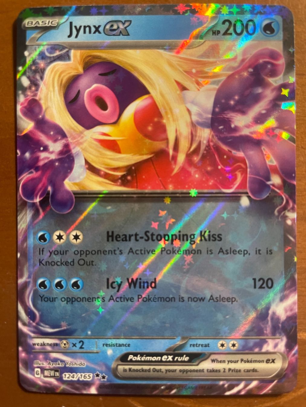 Pokémon Carte collezionabili: Pokemon Jynx eX (Versand gratis) – Nuovo (secondo la descrizione) da Chur venduto da Angerson