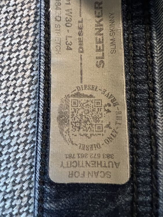 Jeans: Jeans Diesel Herren slim, Grösse W30-L34, getragen – Usato da Winterthur venduto da Gerlon 2
