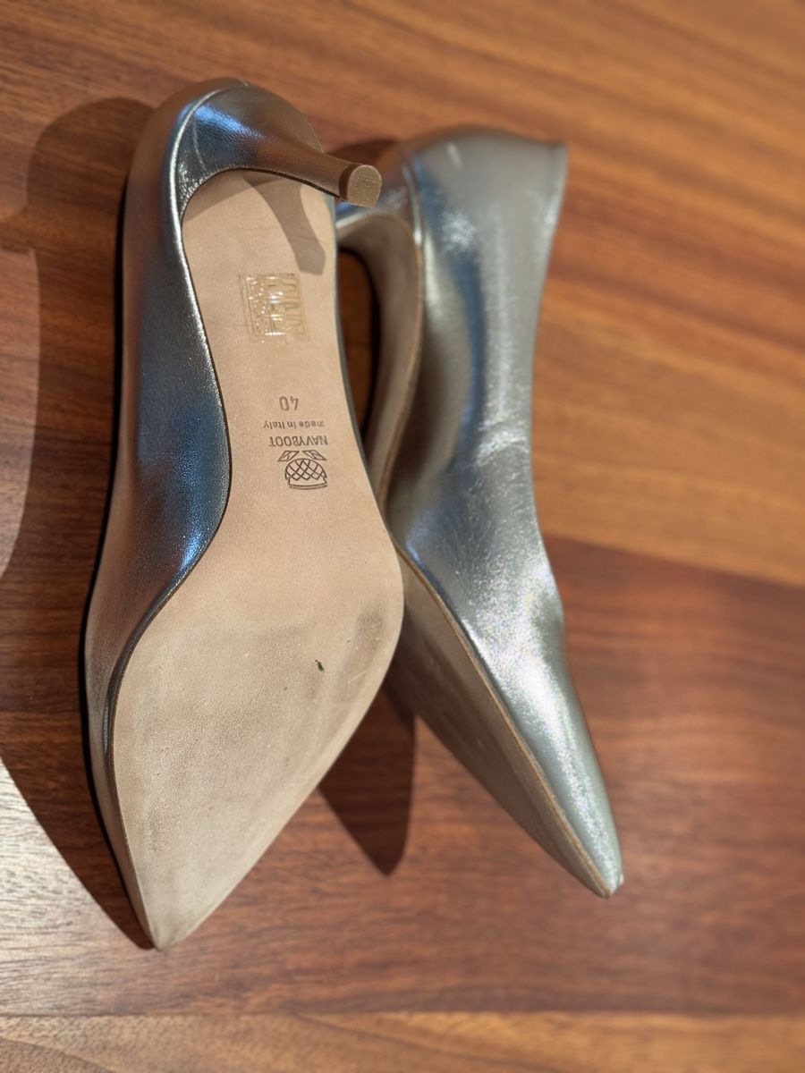 Navyboot Scarpe da donna: Pumps Grösse 40 Navyboot silber – Usato da Pfäffikon ZH venduto da Korinschen 3