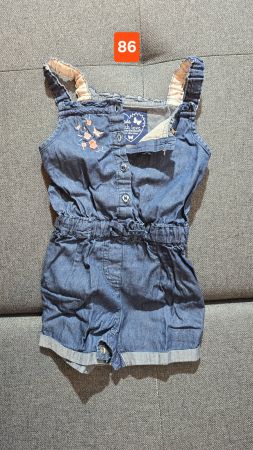 4× Jumpsuit Mädchen 80/86