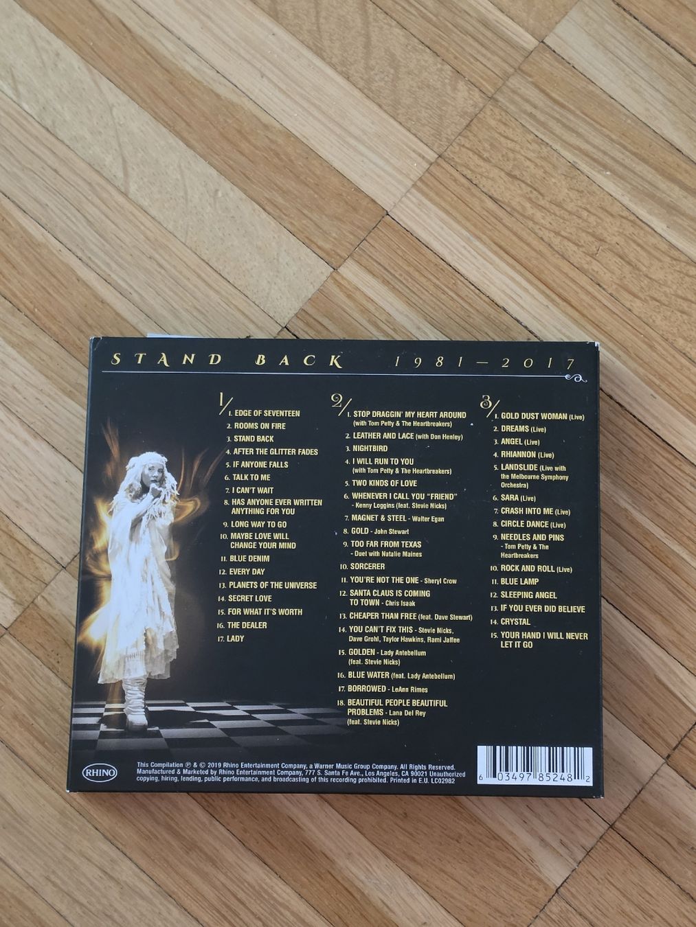 CDs: 3CDs: CD Stevie Nicks: Stand Back 1981-2017 – Gebraucht aus Aesch BL von immon 1