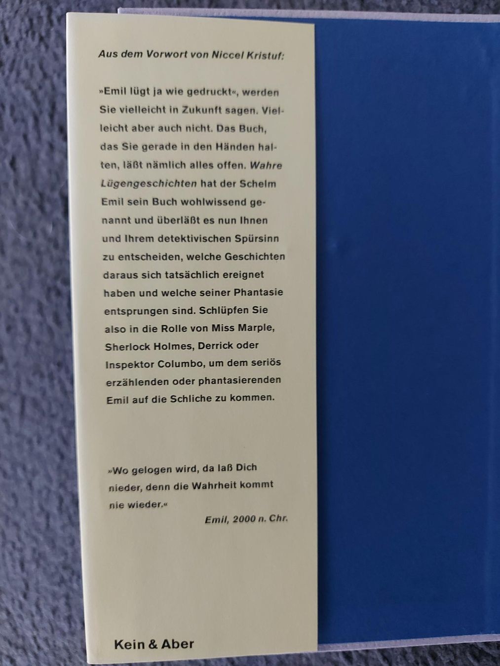Libri: Emil - wahre Lügengeschichten – Usato da Rain venduto da Europool 1