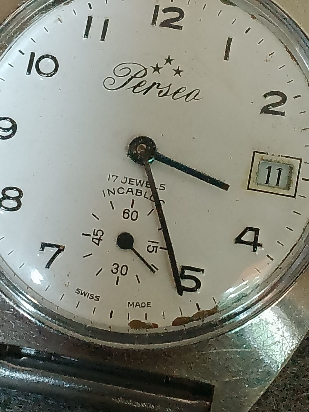 Swiss Orologi: Perseo Handaufzug 36mm läuft  – Usato da Agno venduto da sam2608 1