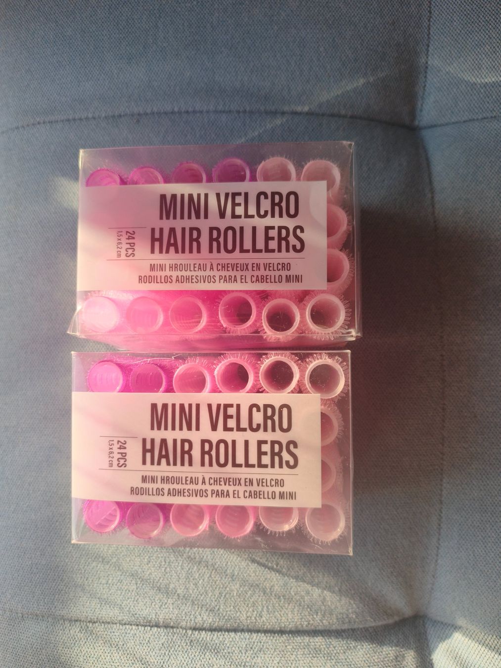 Haarschmuck: 2x Mini Klett-Haarroller für Locken ✨ – Neu und originalverpackt aus Horw von kse_cmd6