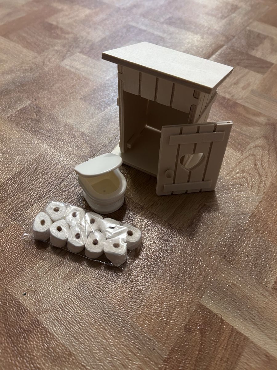 WC: Wichtel WC-Haus mit WC und Papier – Nuovo (secondo la descrizione) da Jona venduto da Tidy76