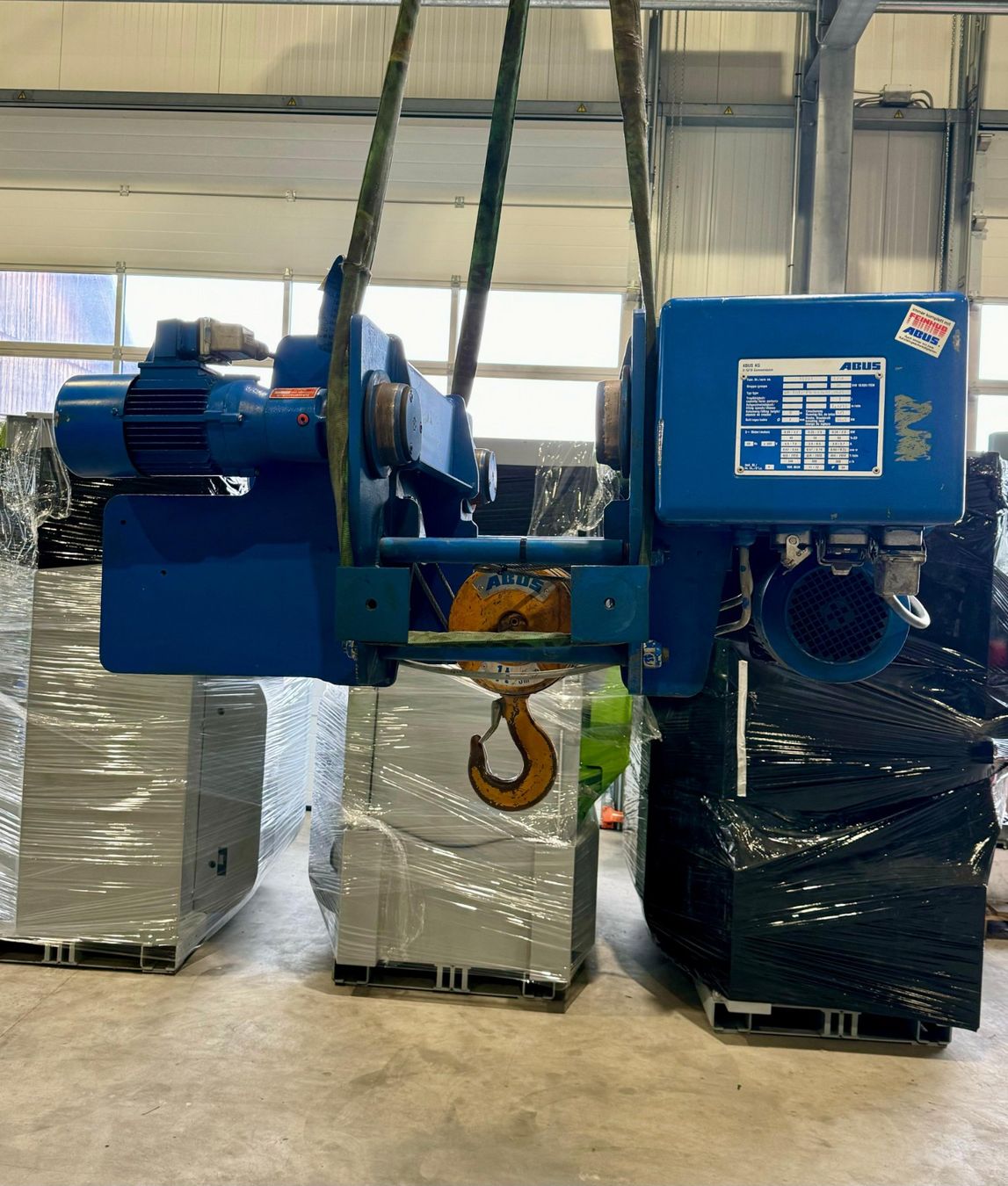 Gru: Kran Abus Kranwinde 1t – Usato da Schönholzerswilen venduto da LemmTec_GmbH