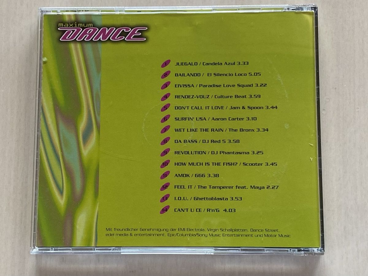CDs: Maximum Dance Vol. 7, 8, 10, 11 & 12 – Gebraucht aus Oberried Brienz von Chyara 2