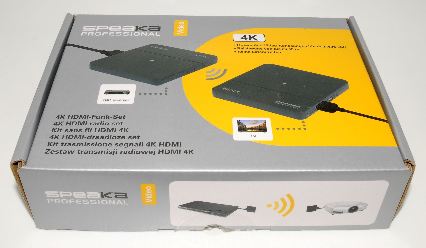 Home Cinema: Speaka Professional 4K HDMI Funk Set  2329/30 – Usato da Bern venduto da Olynon