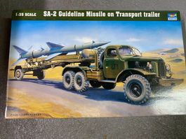 SA-2 Guideline Missile Trailer 1/35 mit Ätzteilen