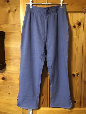 CAPRI-LEGGINGS, rauchblau, Gr.36/38, portofrei!