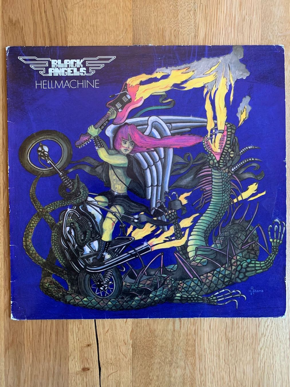 Dischi in vinile: Black Angels - Hellmachine – Usato da Balzers venduto da Amontelm