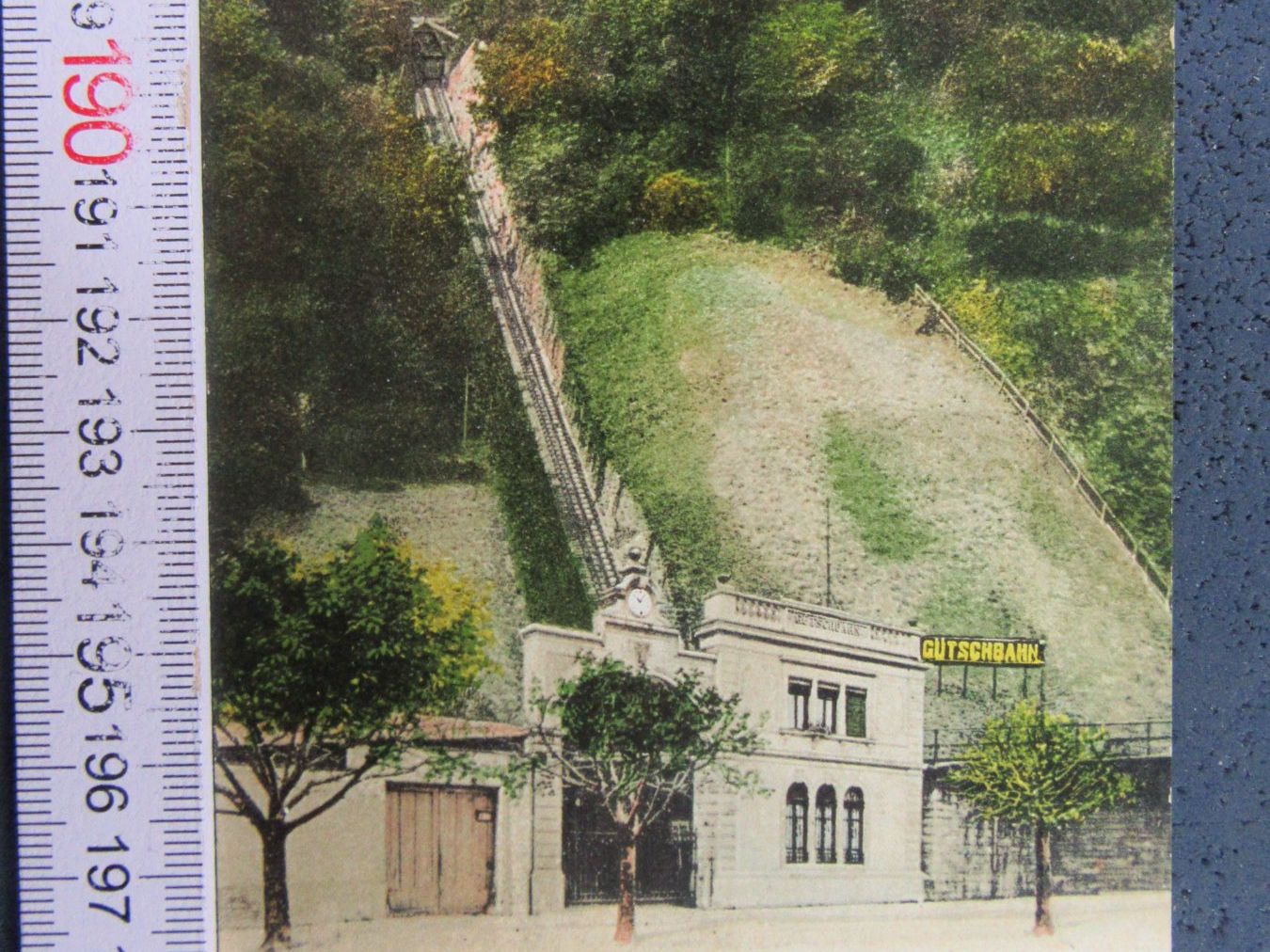 Cartoline postali: LUZERN DER GÜTSCH HOTEL GÜTSCH-BAHN LU AK – Usato da Ettingen venduto da Hausi4711 2
