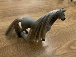 Schleich Pferd silberne Mähne 