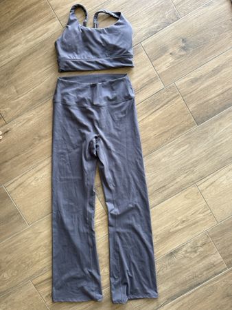 Yoga Set Sport-BH und Leggings grau sehr guter Zustand