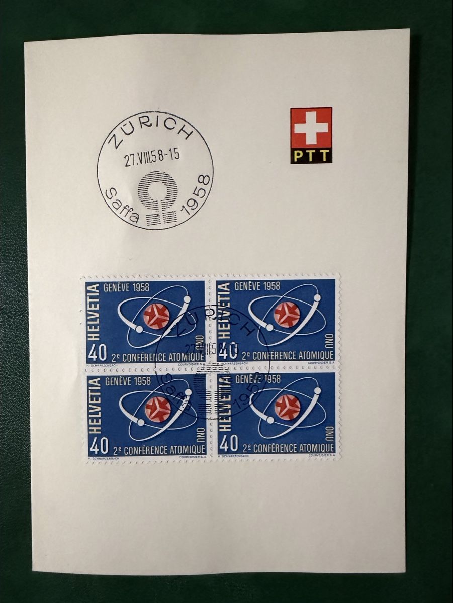 Tutti i francobolli: 3 feuilles PTT – Usato da Petit-Lancy venduto da Solcarm 3