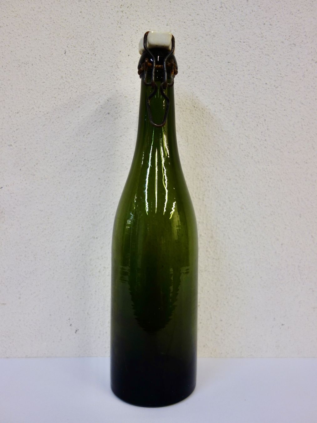 Gläser, Krüge & Flaschen: kleine alte Flasche SCHWEIZER GETRÄNKE A.G. MÄNNEDORF – Gebraucht aus Kerzers von Flaschenposten 3