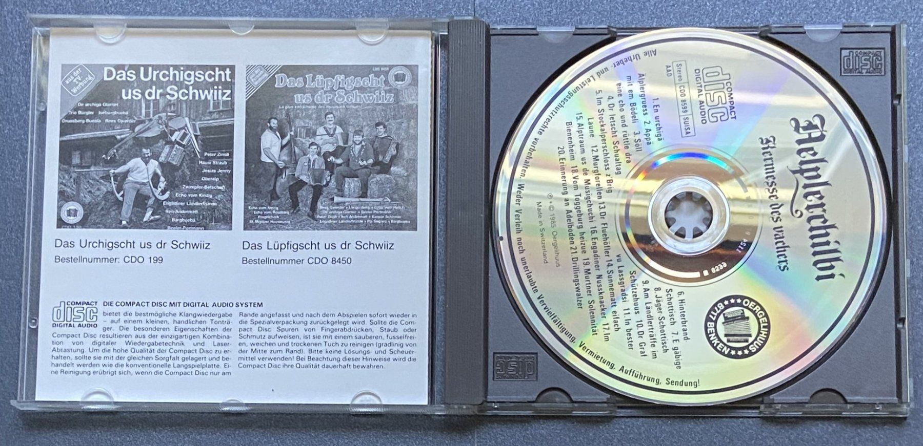 CDs: CD Paket Schweizer Volksmusik – Gebraucht aus Böckten von Hansi36 4