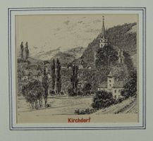 KIRCHDORF, ZINKÄTZUNG 1896