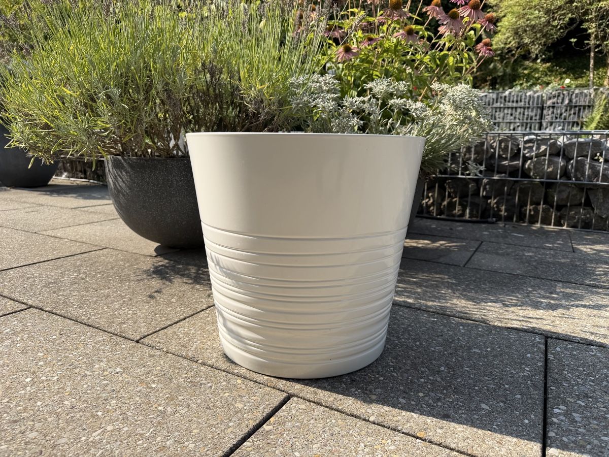 Ikea Vasi per fiori: Weisser Blumentopf  – Nuovo (secondo la descrizione) da Gockhausen venduto da Dbielmann 1