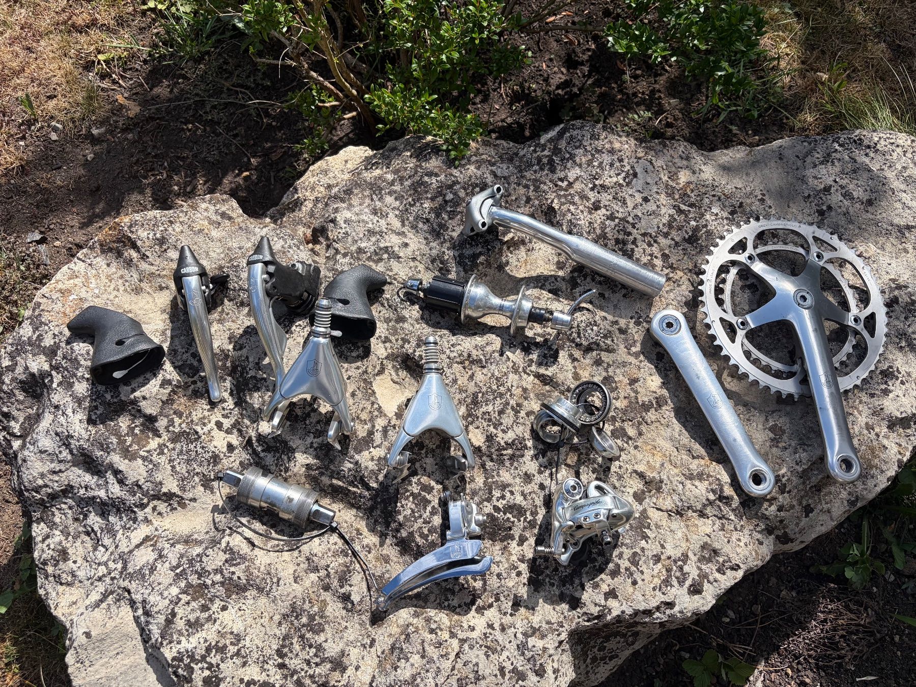 Ersatzteile: Campagnolo C Record Gruppe – Gebraucht aus Muttenz von Andy_620