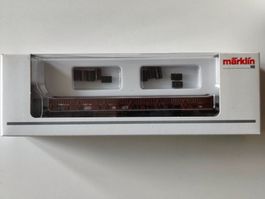 Flachwagen "Brennstoff" mit Fässer von Märklin H0,WS