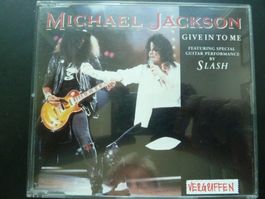 Michael Jackson - Give in to me (3-Track-Single, vergriffen)