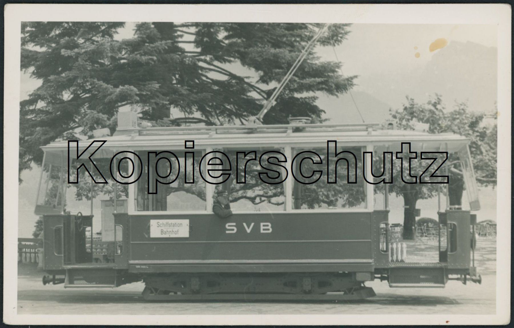 Cartoline postali: BE Spiez - Tram SVB – Nuovo (secondo la descrizione) da Schindellegi venduto da masutka7
