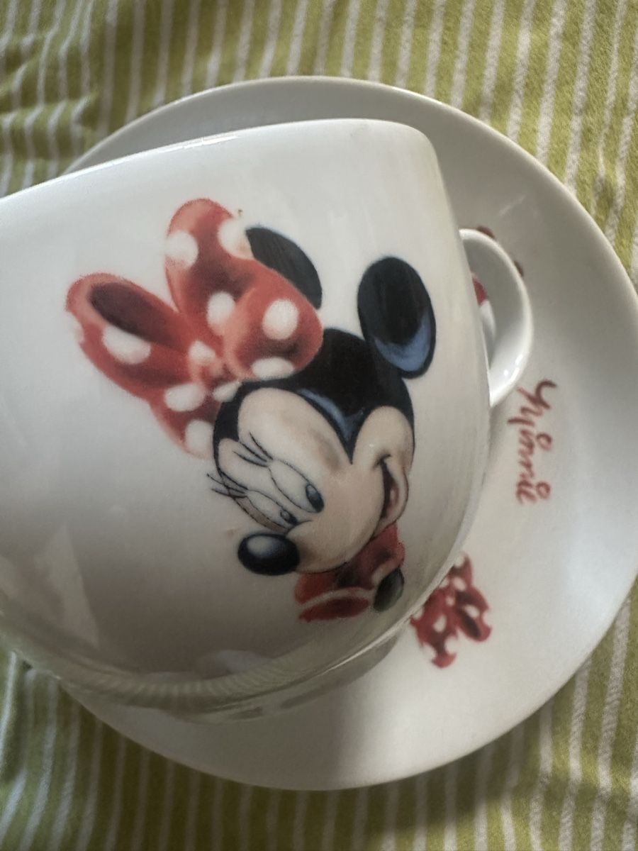 Disney Tazze: Minnie waltdisney Tasse mit Unterteller – Usato da Uster venduto da bek_v2ct 4