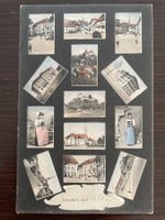 BURGDORF 13 Bilder (!), Multivues, koloriert, 1908