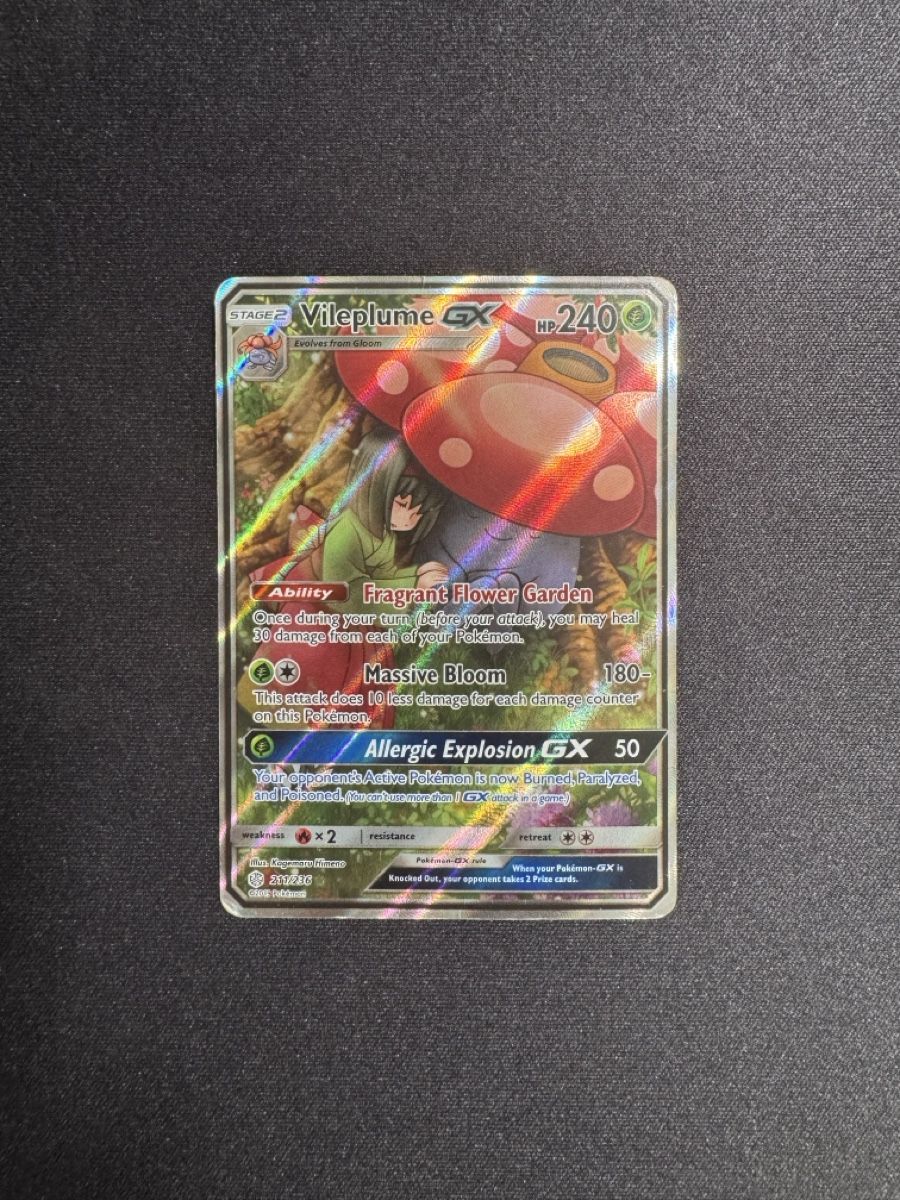 Pokémon Carte collezionabili: Vileplume GX DE - Light Played – Usato da Horgen venduto da ric_tz6s