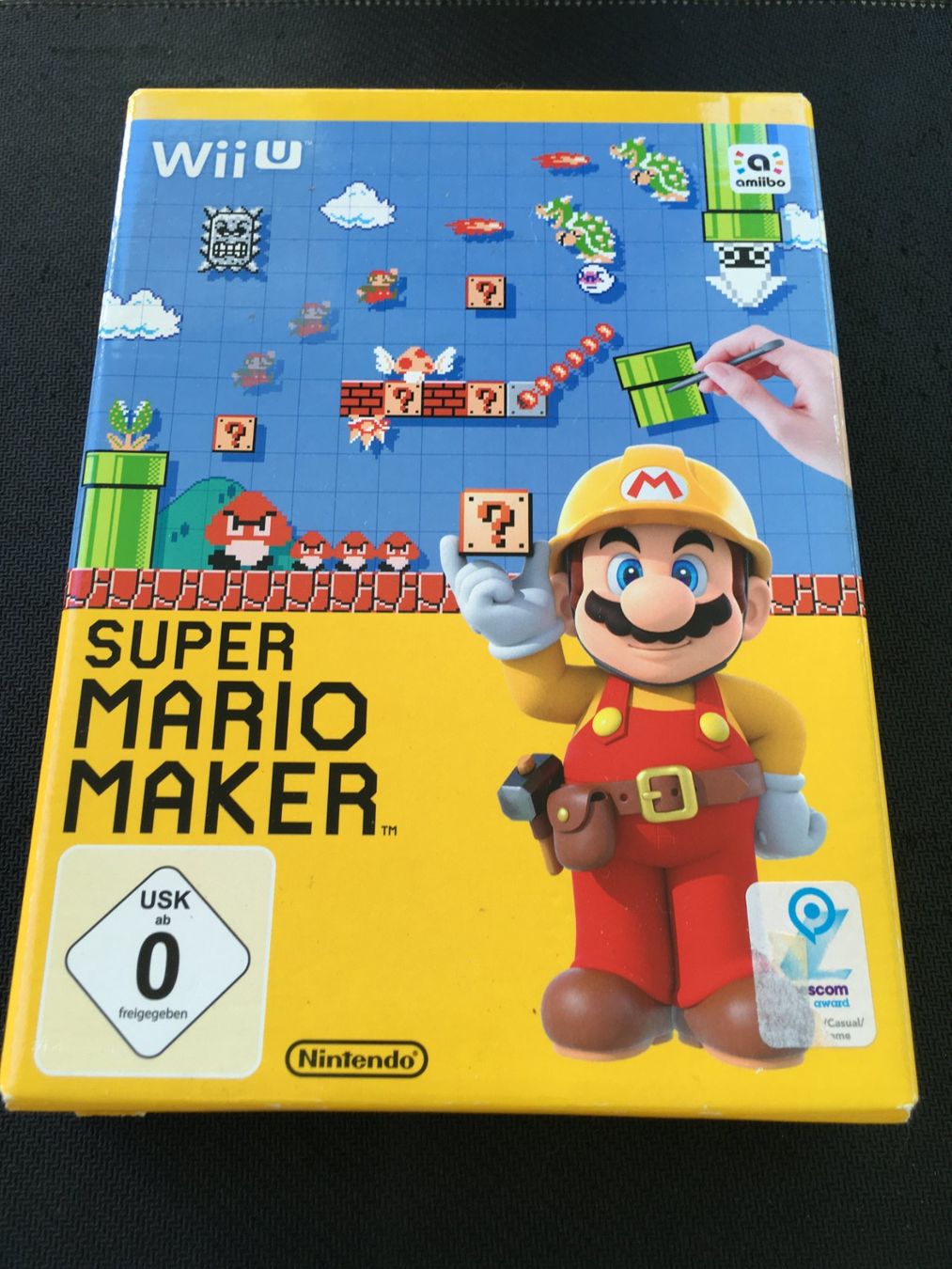 Nintendo Giochi: Super Mario Maker - Nintendo Wii-U – Usato da St.Gallen venduto da sjosjo