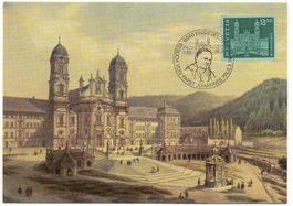 EINSIEDELN Pilger Papst Johannes Paul II