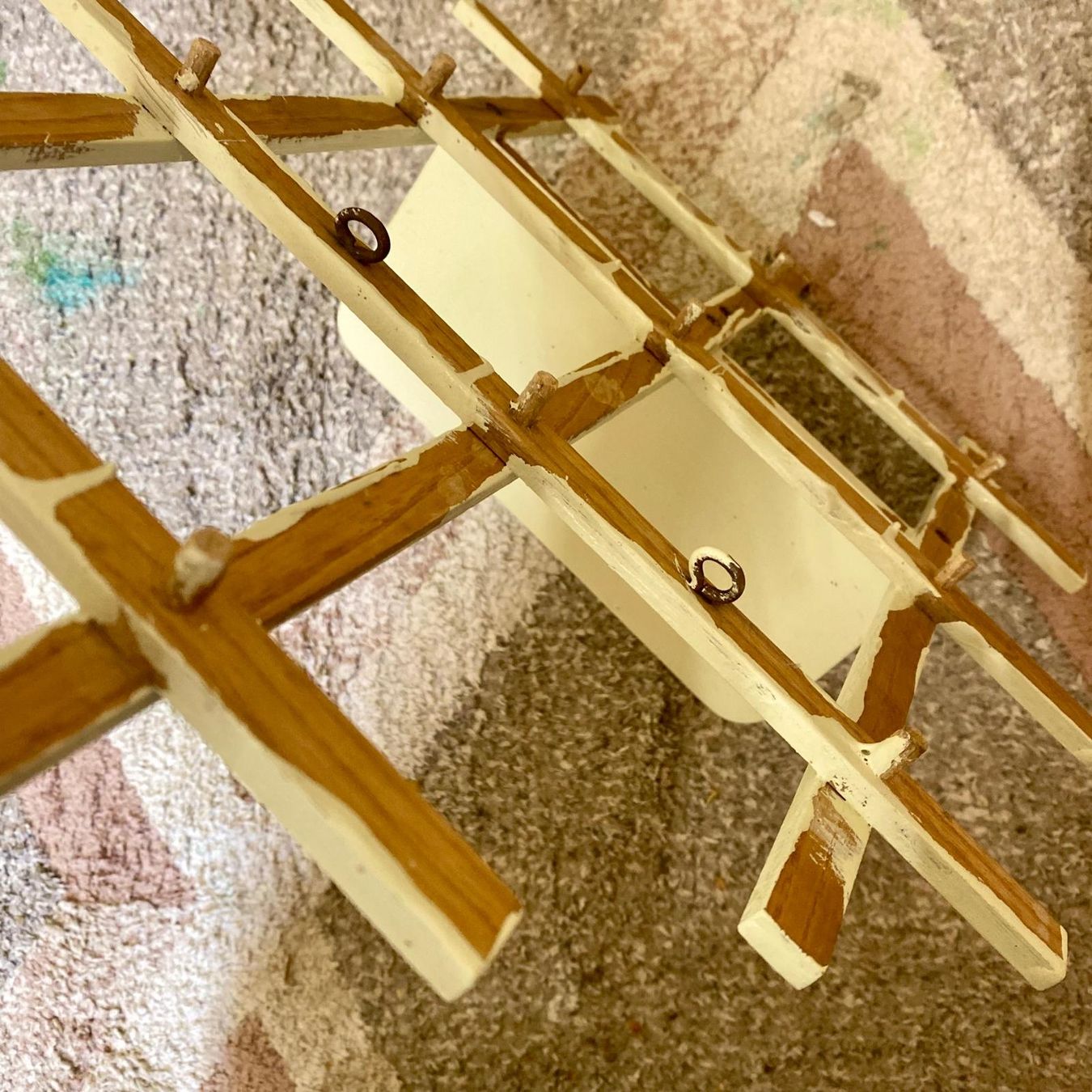 Scaffali: Holzregal im Shabby Chic Stil – Usato da Krauchthal venduto da SamsPuce 3