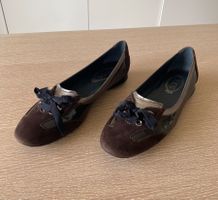 TOD'S Ballerinas Damen Schuhe braun Leder