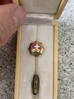 Schützen Abzeichen Schweiz, Krawattennadel, Silber 925