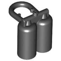 LEGO - 10x Black Air Tanks - 3838