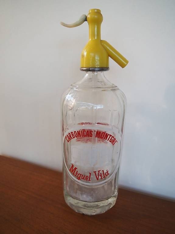Bottiglie: Siphon en verre ancien - Miguel Vila – Usato da Neuchâtel venduto da SyMil