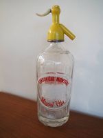 Siphon en verre ancien - Miguel Vila