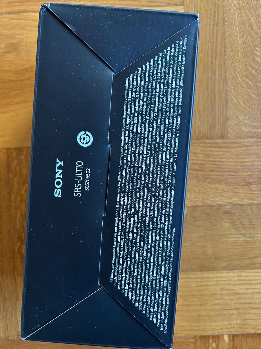 Sony Lautsprecher: Sony ULT Powersound – Neu und originalverpackt aus Neftenbach von Gioia_msc 3