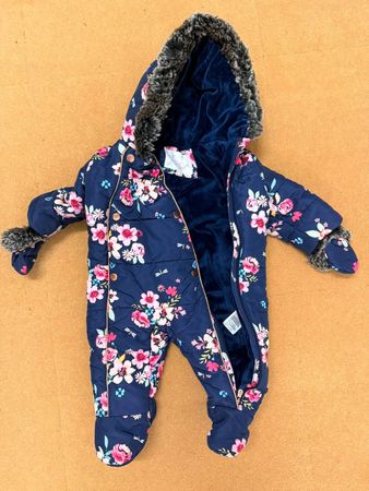 Mothercare Baby Schneeanzug / Overall – Gr. 68-74 (6-9 M.)