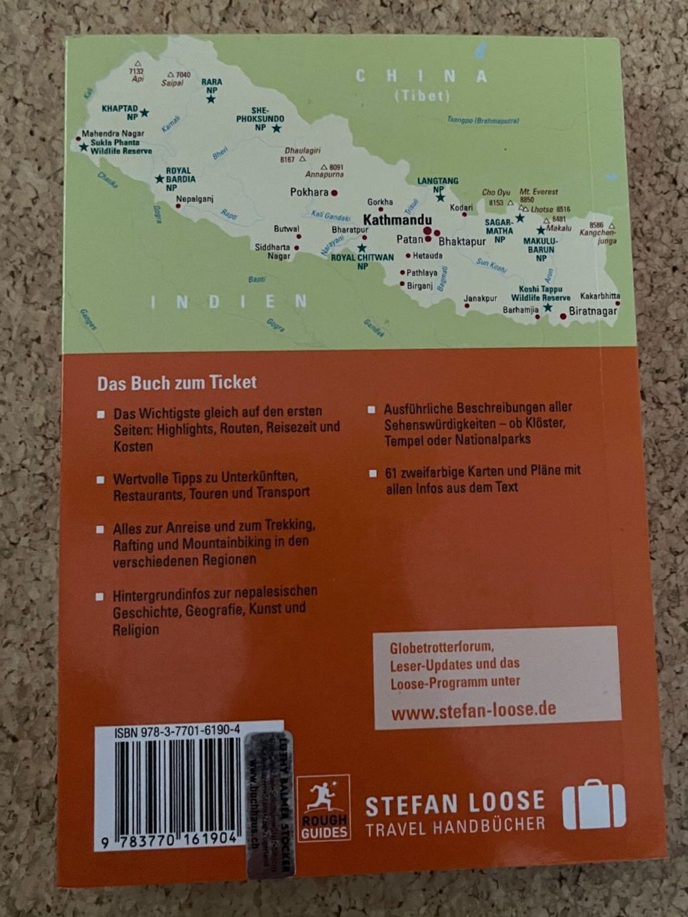 Livres: Reiseführer "NEPAL", Stefan Loose – D'occasion à Grosswangen par Vita500 1