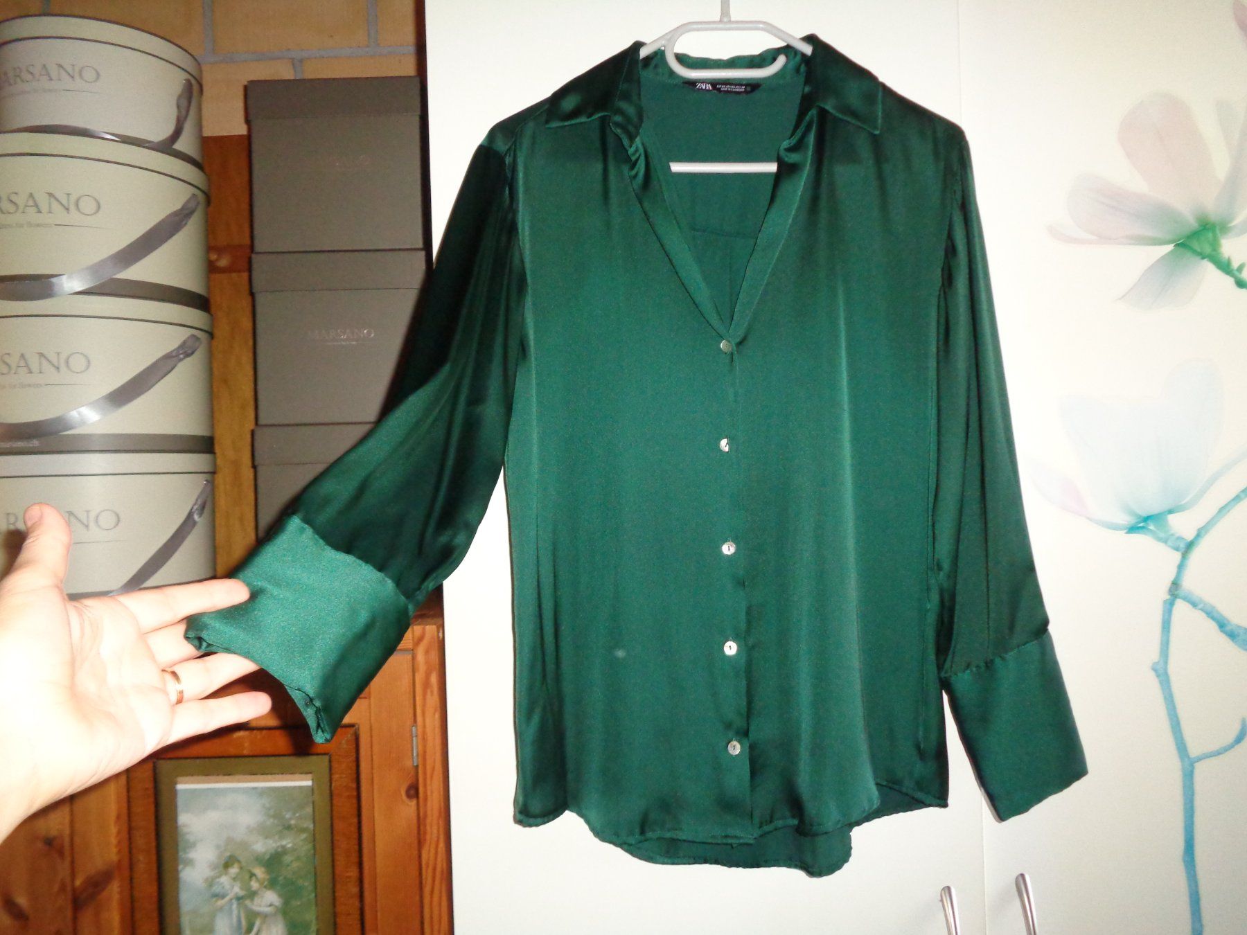 Zara Camicette: *** oversize Bluse *** / von ZARA / Ungetragen – Nuovo (secondo la descrizione) da Othmarsingen venduto da Leuchtturmlady 1