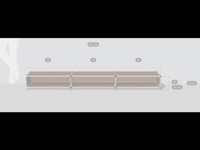 Flexcube TV Möbel: FLEXCUBE TV Lowboard Fernsehmöbel taupe – Gebraucht aus Zürich von lea_9s5y 1